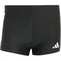 Produktbild: adidas Herren Badeshorts Badehose 3S BLD Boxer Badehose, Farbe:Schwarz, Artikel:-Black/White, Größe:8
