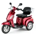 Produktbild: VELECO ZT15 Seniorenmobil Dreirad Roller Elektromobil Seniorenfahrzeug 900W ROT