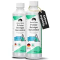 Produktbild: Emma Grün® Teppichreiniger & Polsterreiniger Konzentrat 2x 750ml - Waschsauger Reinigungsmittel für Teppiche, Sofas & Textilien - Reinigungsmittel Nasssauger - Polster Reinigung Made in Germany