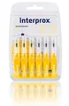 Produktbild: Interprox Interdentalbürsten gelb mini 6 Stück Packung, 6er Pack (6x 6 Stück)