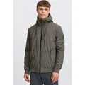 Produktbild: INDICODE IDPablos Herren Jacke Übergangsjacke mit Kapuze Kordelzug Eingrifftaschen Label-Details Regular fit - XL