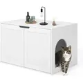 Produktbild: Katzenklo - Versteck Mit Doppeltüren Weiß
