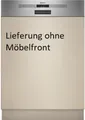 Produktbild: NEFF teilintegrierbarer Geschirrspüler N 50 S145HTS06E, 9 l, 13 Maßgedecke, 6 Programme, Home Connect, Dosier Assistent