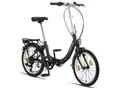 Produktbild: Licorne Bike Fold Premium Klapprad Stil:V-Bremse;Farbe:Schwarz/Anthrazit