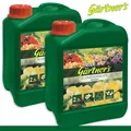 Produktbild: Gärtner’s 2 x 2,5 l Blumendünger mit Guano Seevogel-Guano vitale Blühpflanzen
