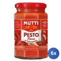 Produktbild: 6x Multipack Mutti Pesto Gr 180 Rosso mit getrockneten Tomaten
