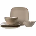 Produktbild: Ritzenhoff & Breker CASA Tafelservice 8-tlg. Geschirrset Service Porzellan Grau