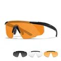 Produktbild: Wiley X | Saber Advanced | Schießbrille & Sportbrille Herren | Perfekt als Laufbrille Fahrradbrille & MTB Brille │ 100% UVA/UVB-Schutz | Ideal bei Outdoor-Aktivitäten Airsoft Rennrad Schießen