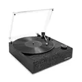 Produktbild: Victrola Eastwood II Plattenspieler, Black Finish Plattenspieler mit Lautsprechern, Bluetooth 5.1 und Vinyl Stream Technologie, Vintage Style 3-Gang-Vinyl-Player, Audio Technica AT-3600LA Cartridge