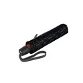 Produktbild: Knirps T.200 Duomatic Regenschirm Taschenschirm Schirm sturmfest domino black
