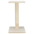 Produktbild: Trixie Kratzbaum Baena Beige für Katzen 69 cm Höhe 38x38 cm Sisal Plüsch