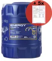 Produktbild: 20 L MANNOL 7907 Energy Combi LL 5W-30 LONGLIFE + 5x Service-Aufkleber VW BMW MB