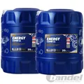 Produktbild: 2x 20L MANNOL ENERGY COMBI LL 5W30 MOTORÖL LONGLIFE 3 passend für VW AUDI BMW