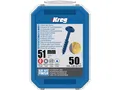 Produktbild: Kreg Pocket-Hole Schrauben 51 mm, Blue-Kote, Maxi-Loc, Grobgewinde - 50Stk.
