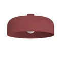 Produktbild: L+ Deckenleuchte aus Metall, Kuppelform, Durchmesser 50 cm, Farbe Rot matt