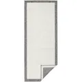 Produktbild: Hanse Home Läufer Twin, Grau, Creme, Kunststoff, Bordüre, rechteckig, 80x250 cm, Oeko-Tex® Standard 100, wasserabweisend, in verschiedenen Größen erhältlich, beidseitig verwendbar, für Fußbodenheizung geeignet, strapazierfähig, pflegeleicht, lichtunempfindlich, Teppiche & Böden, Teppiche, Teppichläufer