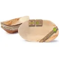 Produktbild: Biozoyg Fingerfoodschalen DCA05530, Palmblatt, Schiffchen, 20 x 4 x 11cm, 25 Stück