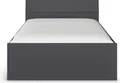 Produktbild: Rauch Bett JOEL-EXTRA Eiche Artisan Holznachbildung Grau Metallic mit Kopfteil und 2 Schubkästen