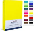 Produktbild: Camry Spannbettlaken CLASSIC, Jersey Baumwolle, Gummizug: rundum, viele Farben, alle Matratzenhöhen, Bettlaken, Spannbetttuch