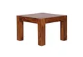 Produktbild: FINEBUY Couchtisch SuVa1173_1 (Massivholz, 60x60x40cm Quadratisch Modern), Kleiner Wohnzimmertisch, Sofatisch Kaffeetisch