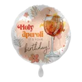 Produktbild: Folienballon rund 45cm Geburtstag Happy Birthday Holy Aperoli
