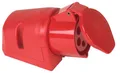 Produktbild: PCE CEE-Wandsteckdose, 5-polig, 32A, rot, IP44 125-6r #40576L