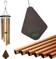 Produktbild: XXL - Windspiel Klangspiel Klang Deko Garten Balkon Feng Shui 91 cm Bronze