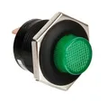 Produktbild: Taster Mit LED-Anzeige 12/24 Für Auto Lkw 2 Funktionen 5A Grün