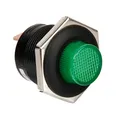 Produktbild: Taster mit LED - 12/24V - Grün