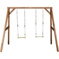 Produktbild: Axi Doppelschaukel Braun 160 x 254 x 207 cm