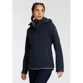 Produktbild: Icepeak Softshelljacke BRENHAM (1-St) mit abnehmbarer Kapuze, winddicht, wasserabweisend, atmungsaktiv blau L (42)