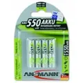 Produktbild: Ansmann 5030772 1x4 maxE NiMH Akku Micro AAA 550 mAh