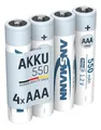 Produktbild: ANSMANN NiMH Akku Micro AAA 550 mAh maxE 4er Blister
