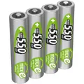 Produktbild: 4er Multipack Ansmann maxE HR03 Micro (AAA)-Akku NiMH 550 mAh 1.2 V 4 St.