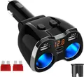 Produktbild: Auto USB Ladegerät 2 USB 1 Typ C 12V 24V 120