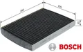 Produktbild: BOSCH 1987432300 Filter für Innenraumluft Innenraumfilter Filter