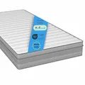 Produktbild: Bodyprotect Federkern Matratze Tape Edge 140 x 200 cm, Höhe 18 cm, Federkernmatratze, orthopädische 7-Zonen Taschenfederkernmatratze 140x 200 cm, Härtegrad H3 bis 100kg, Öko-Tex, Made in EU