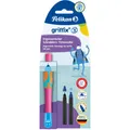 Produktbild: Pelikan griffix Tintenschreiber Lovely Pink für Rechtshänder, Schreiblernstift mit ergonomischer (Lovely pink, 1 x) (820486)
