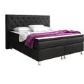 Produktbild: Inter Handels Boxspringbett Turin, 180x200, Schwarz - Schwarz