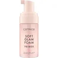 Produktbild: Catrice Soft Glam Foam Primer, Nr. 010, Transparent, feuchtigkeitsspendend, pflegend, für sensible Augen/Haut, strahlend, vegan, ölfrei, ohne Parabene, Nanopartikel frei, 1er Pack (32.5ml)