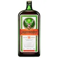 Produktbild: Jägermeister – 1 x 3l Premium Kräuterlikör 35% Vol. - Integrierte Ausschankhilfe für den perfekten Shot – 56 erlesene Kräuter – Im Eichenfass gelagert – Das Original aus Wolfenbüttel