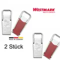 Produktbild: 2 Flaschenöffner Falschenverschließer »Hermetus« 3 in 1 Monopol Edition Westmark