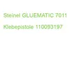 Produktbild: Steinel GLUEMATIC 7011 Klebepistole 110093197 (4007841086947)