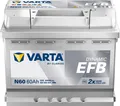 Produktbild: Blue Dynamic EFB N60, 60 Ah 640 A, kompatible mit PKW, lithium metal