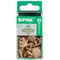 Produktbild: SPAX Abdeckkappe Spax Abdeckkappen beige zum stecken (stift) - 25 beige
