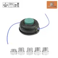 Produktbild: Freischneider, Trimmer Fadenkopf, Mähkopf 2 - 2,4mm inkl. 5 Adapter