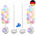 Produktbild: Ballonsäulenständer Kit Basis 2 Stück Sets 1.6 Meter Einstellbare Ballonbaum mi