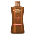 Produktbild: Hawaiian Tropic Glowing Oil Bräunungsöl LSF 0 Kokosduft Feuchtigkeit 200 ml