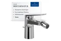 Produktbild: Villeroy & Boch Bidetarmatur Oasis Einhebel Bidet Wasserhahn mit Zugstange und Keramikkartusche, Bidetmischer