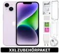 Produktbild: Apple iPhone 14 - 128GB - Lila Violett - XXL Starterset - Zustand: WIE NEU